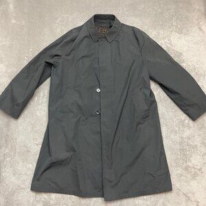 Vintage (1960's) Koratron Men's Dress/Trench Coat No Lining, missing some button